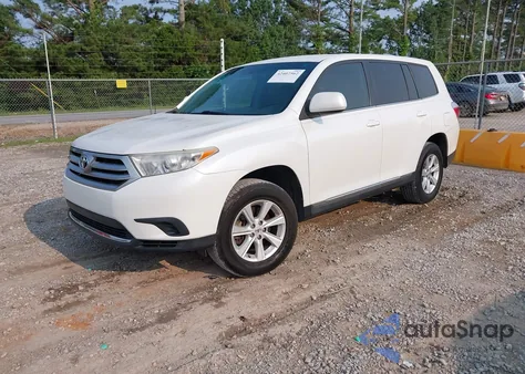 2012 Toyota Highlander from USA, damaged, VIN 5TDZA3EH1CS025124